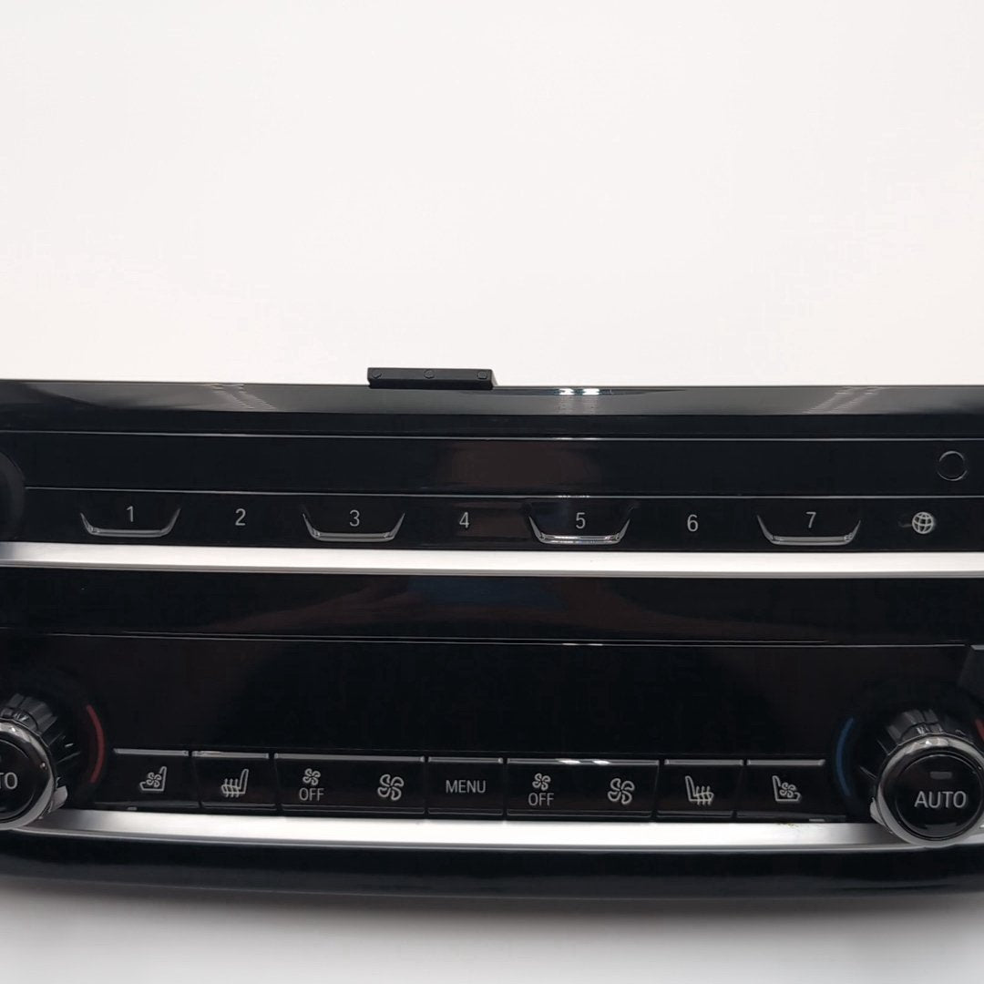 2019 - 2023 BMW 530i 540i G30 Ceramic Radio Climate Control Switch Panel 7947886