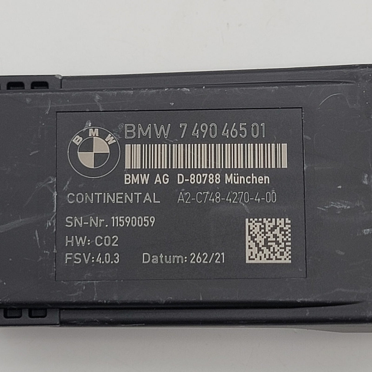 Front Seat Control Module OEM BMW F30 F10 F12 F13 2 3 4 5 6 Series X3 X4 X5 X6