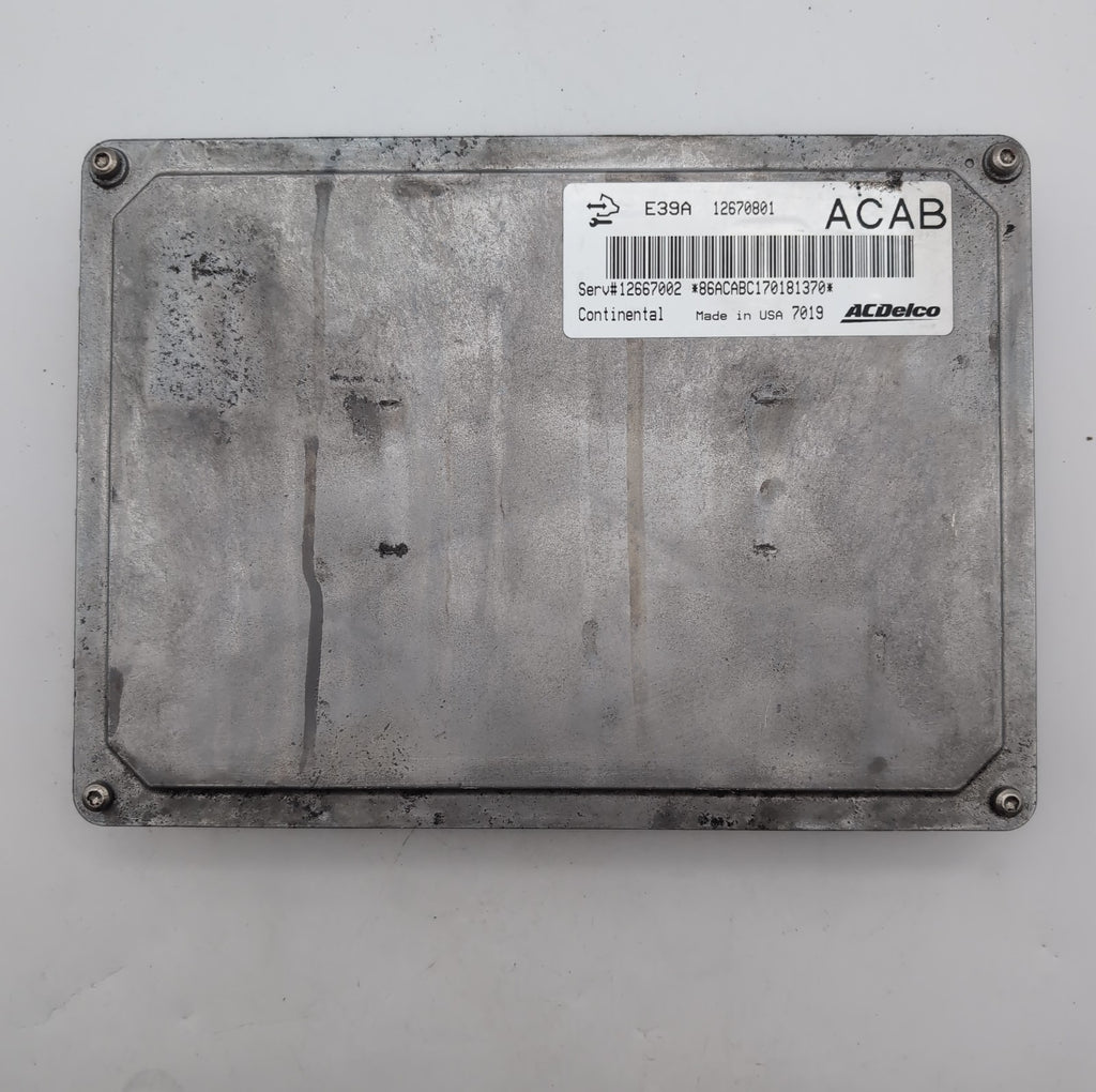 2017 Chevrolet Traverse 3.6L Engine Computer Control Module ECM E39A 12670801