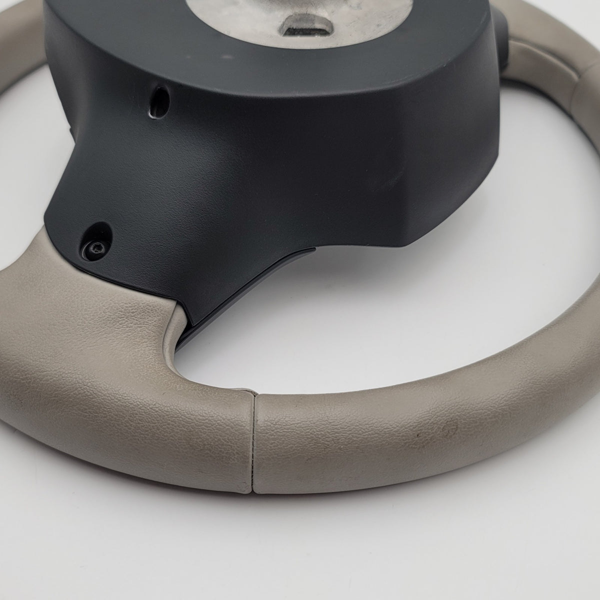 2014- 2021 OEM BMW i3 I01 Steering Wheel Leather Lodge Design Gray