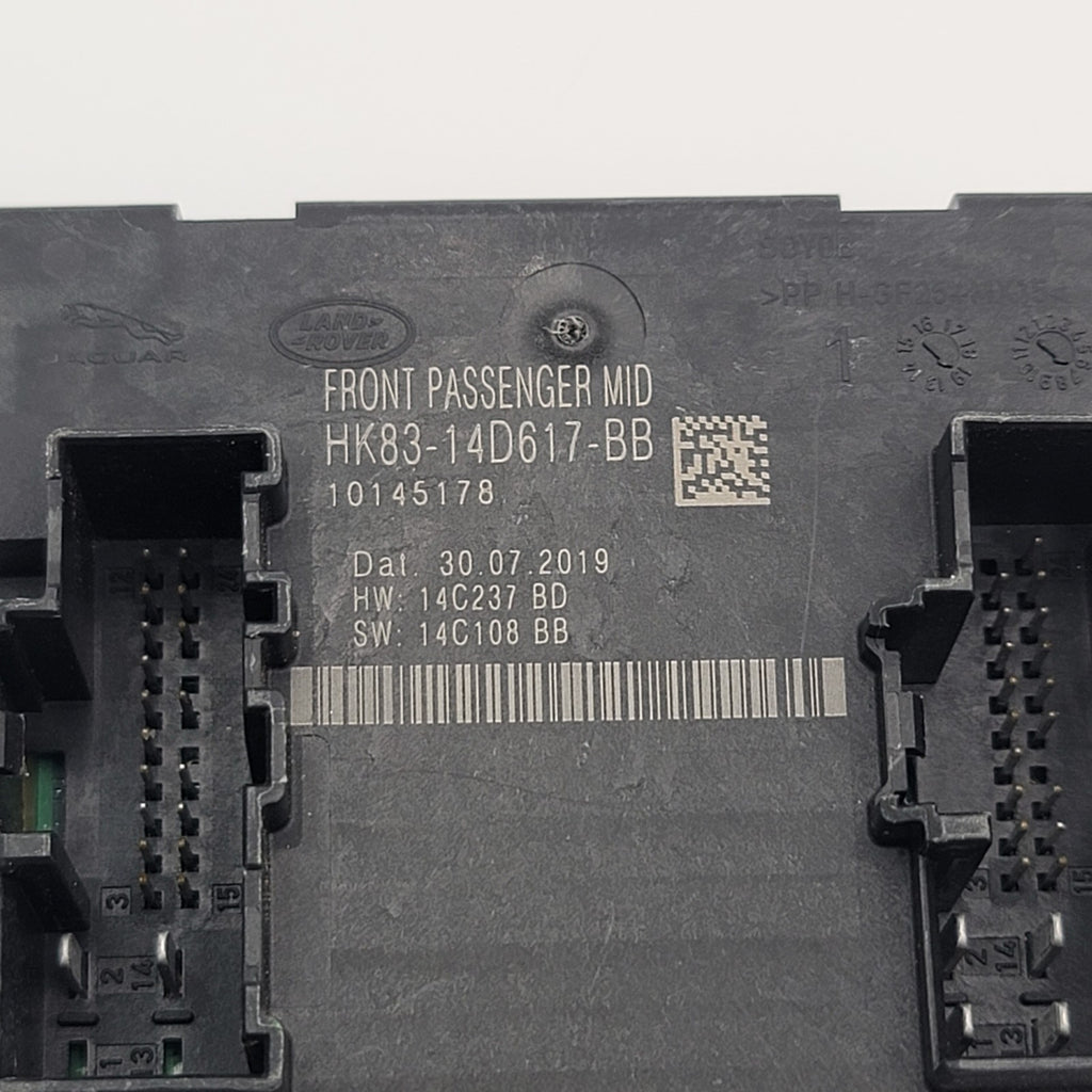 2018 2019 2020 Jaguar F-Type Right Passenger Door Control Module HK83-14D617-BB