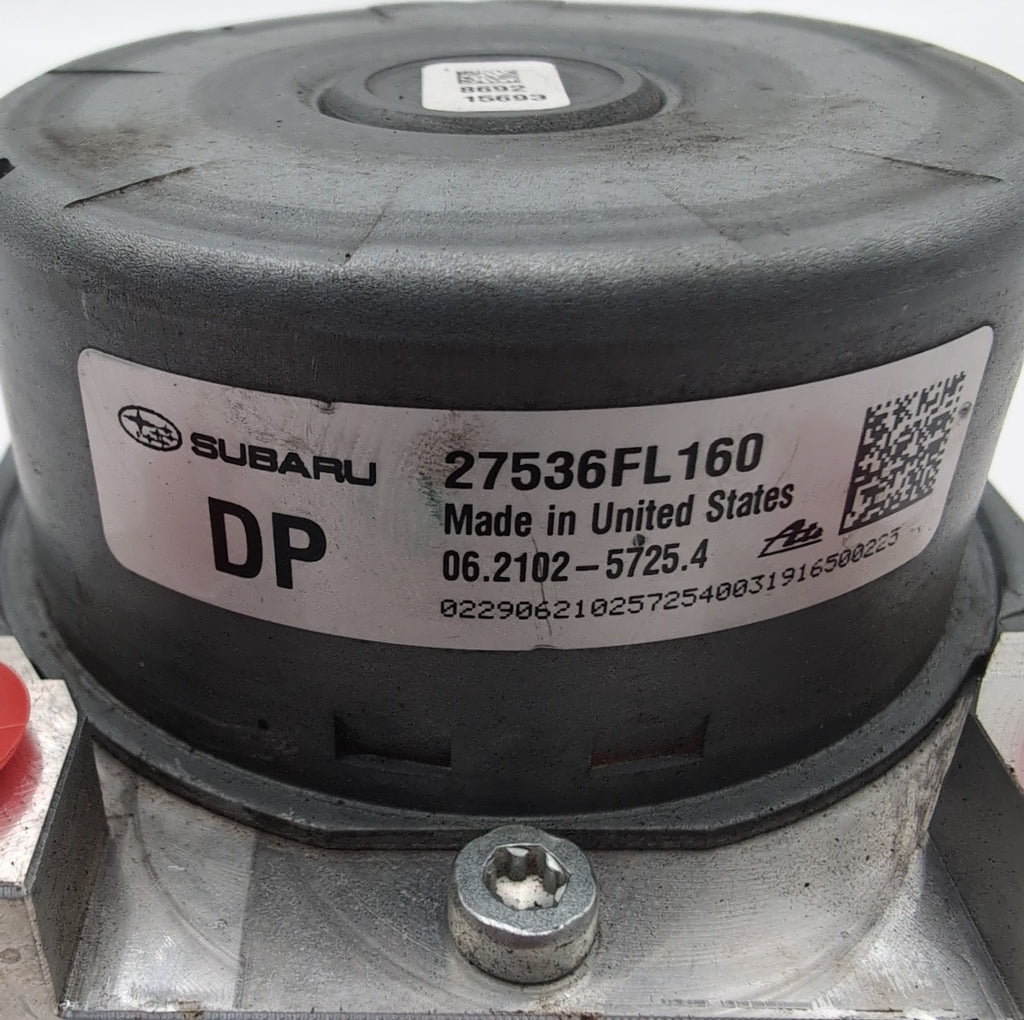 2018 2019 Subaru Crosstrek 2.0L AWD ABS Anti Lock Brake Pump 27536FL160