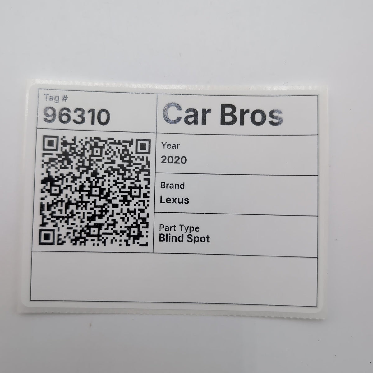 2020 - 2024 Lexus IS300 IS350 Rear Blind Spot Radar Sensor 88162-53020
