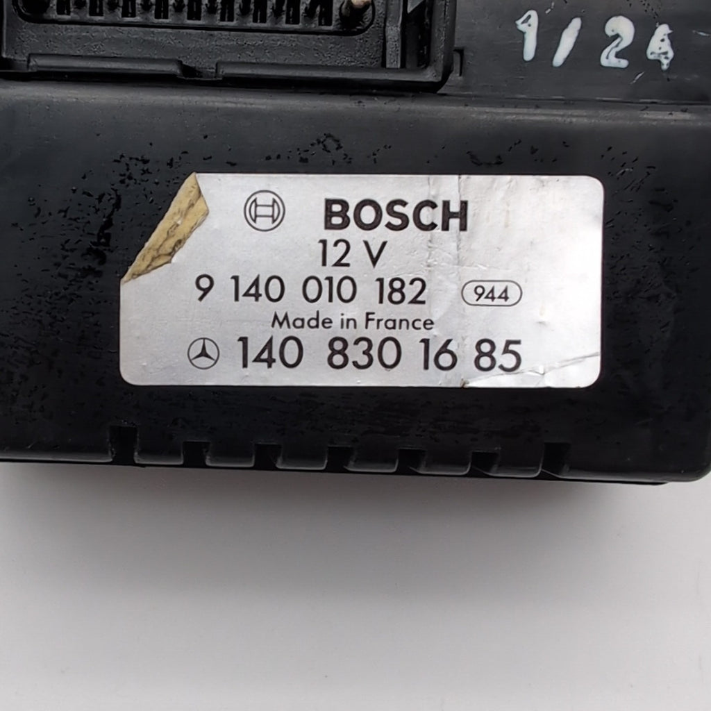 1992-1995 Mercedes W140 500SEL 600SEL Rear AC Heater Climate Control 1408301685