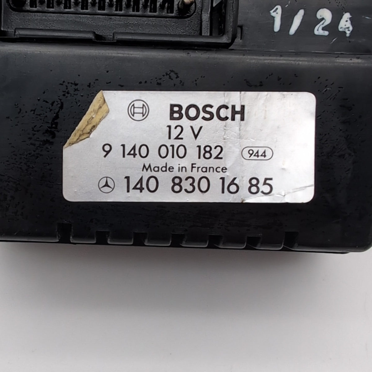 1992-1995 Mercedes W140 500SEL 600SEL Rear AC Heater Climate Control 1408301685