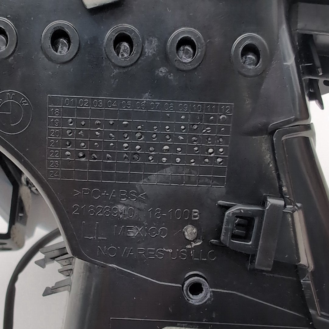 2019 - 2023 BMW X5 X6 Front Left Dash Air Vent Carbon Fiber Trim