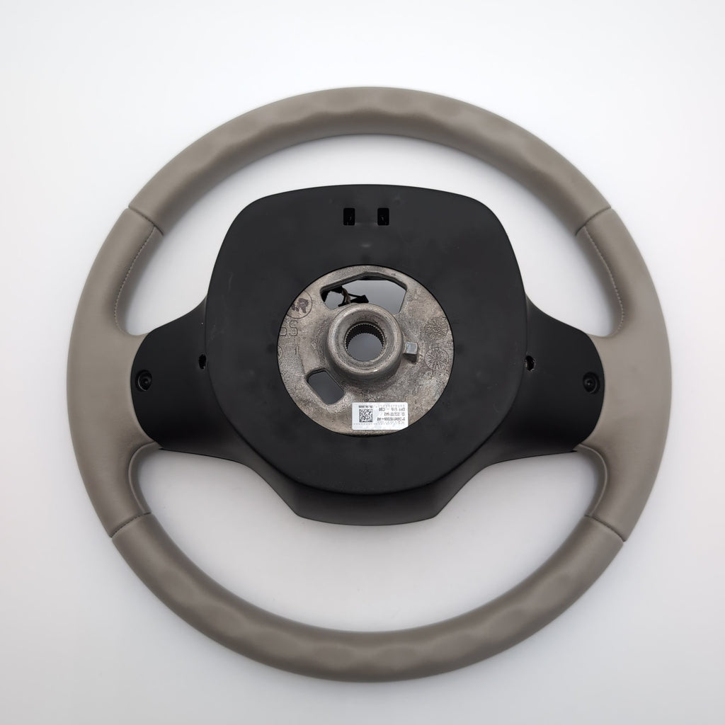 2014 - 2021 BMW i3 i3s I01 Steering Wheel Leather Lodge Design Gray 6870165