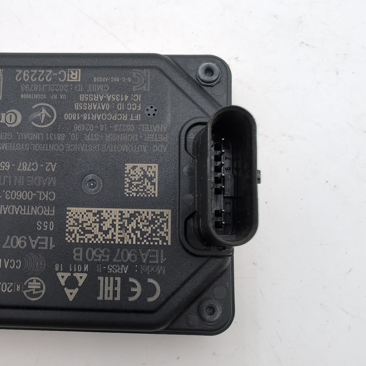 2025 Volkswagen ID Buzz Front Cruise Distance Radar Sensor 1EA907819 1N3907461B