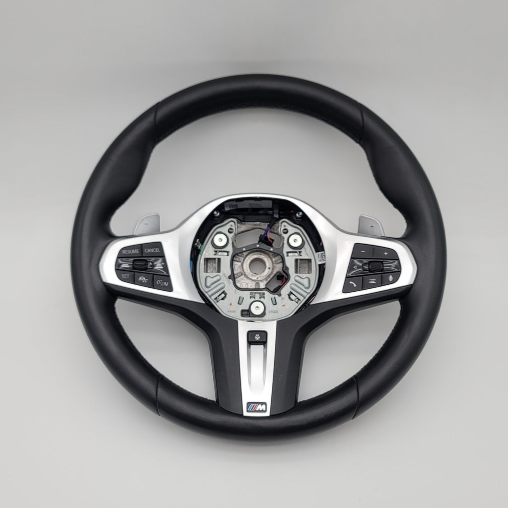 2019 - 2025 BMW 2 3 4 i4 M340 Z4 G42 HEATED STEERING WHEEL PADDLES BLACK M-SPORT
