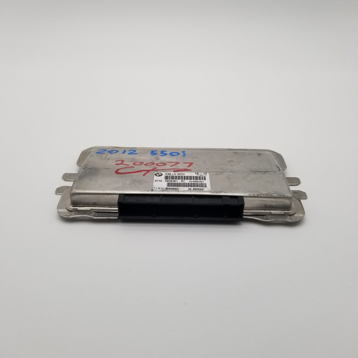 2012 BMW 528i F10 VDC ADAPTIVE SUSPESNION CONTROL MODULE COMPUTER