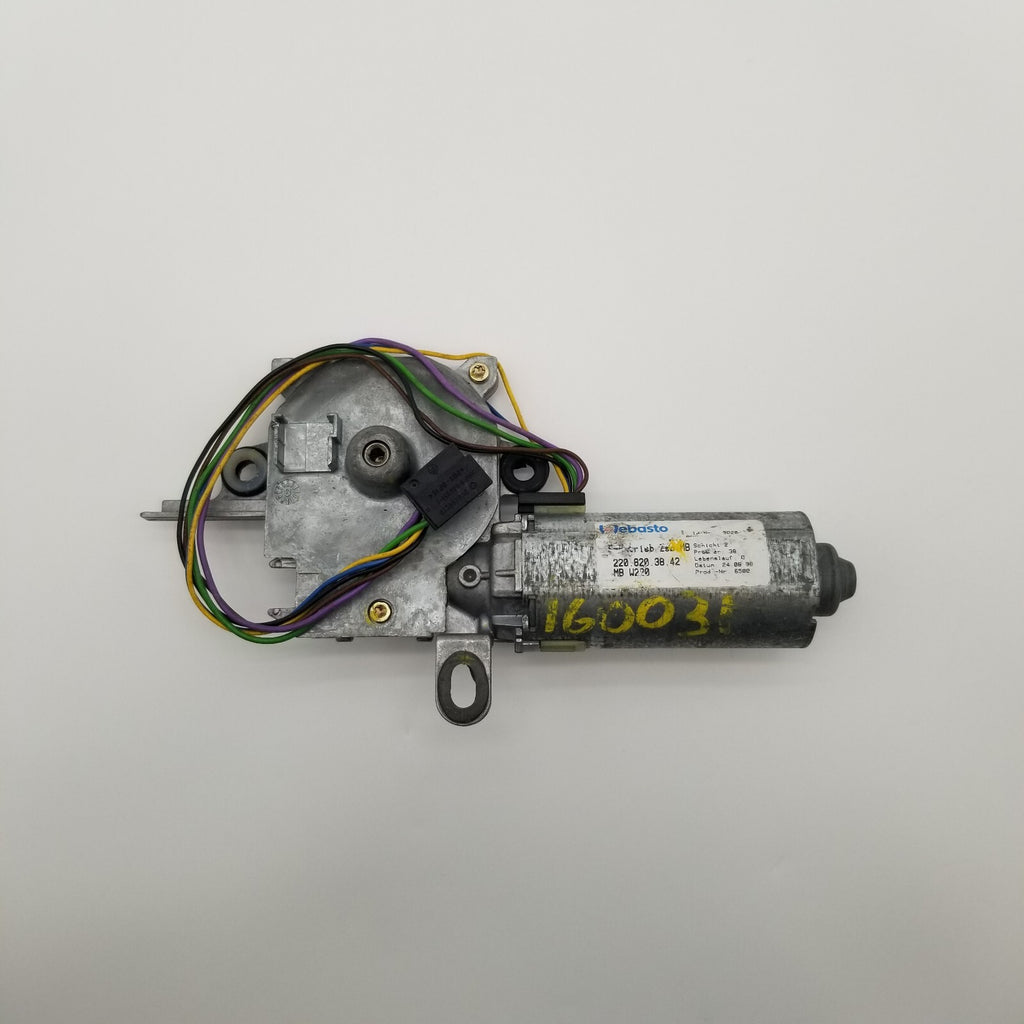 2000-2006 Mercedes W220 S500 S55 AMG CL500 Sunroof Sun Roof Motor 2208203842 OEM
