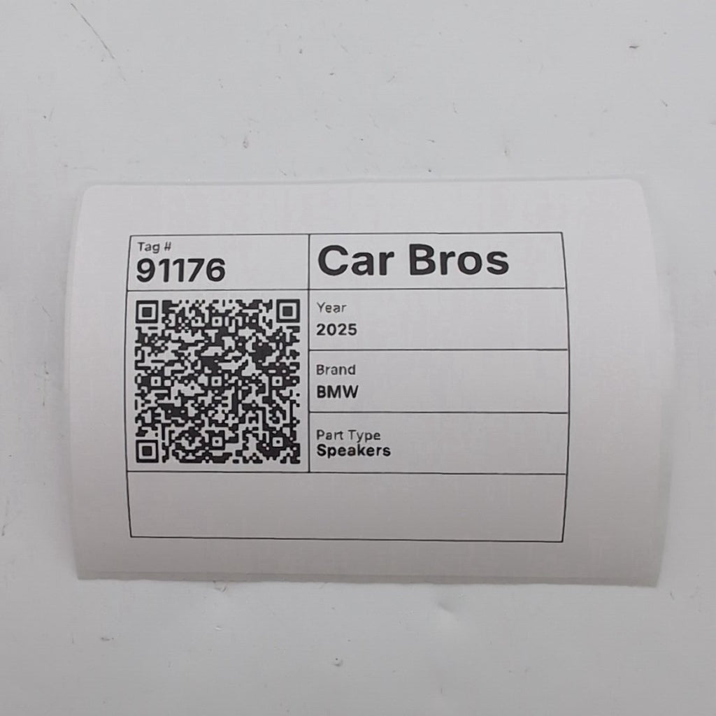2023 2024 2025 2026 BMW XM X5 X6 X7 Bowers Wilkins Speaker Tweeter 2622773