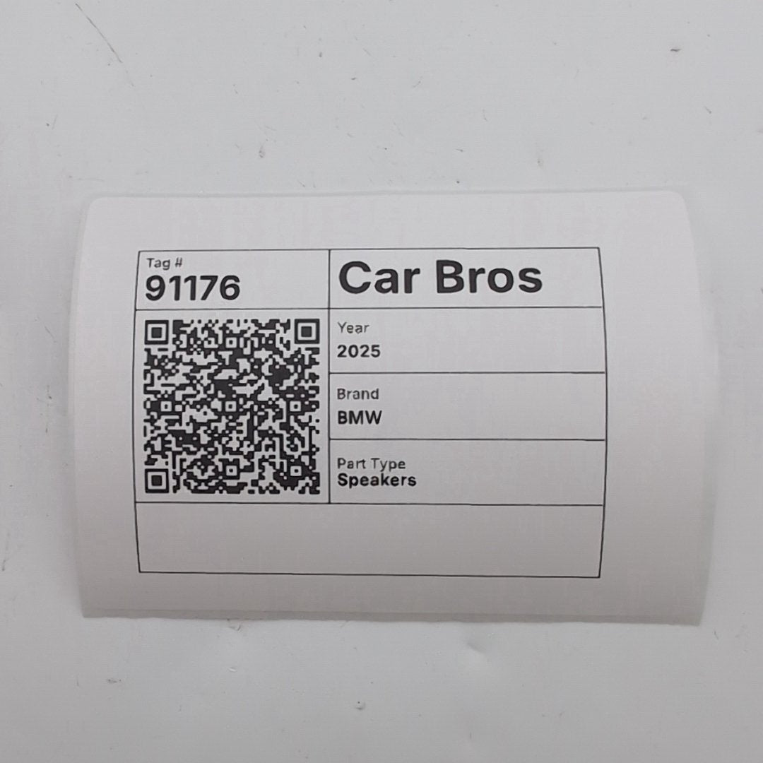 2023 2024 2025 2026 BMW XM X5 X6 X7 Bowers Wilkins Speaker Tweeter 2622773