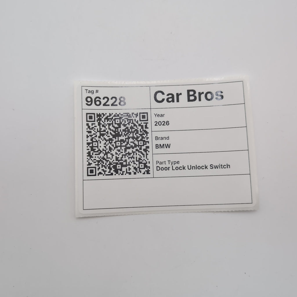 2024 - 2026 BMW i5 530i 540i 550e G60 Front Left Door Lock Unlock Touch Panel