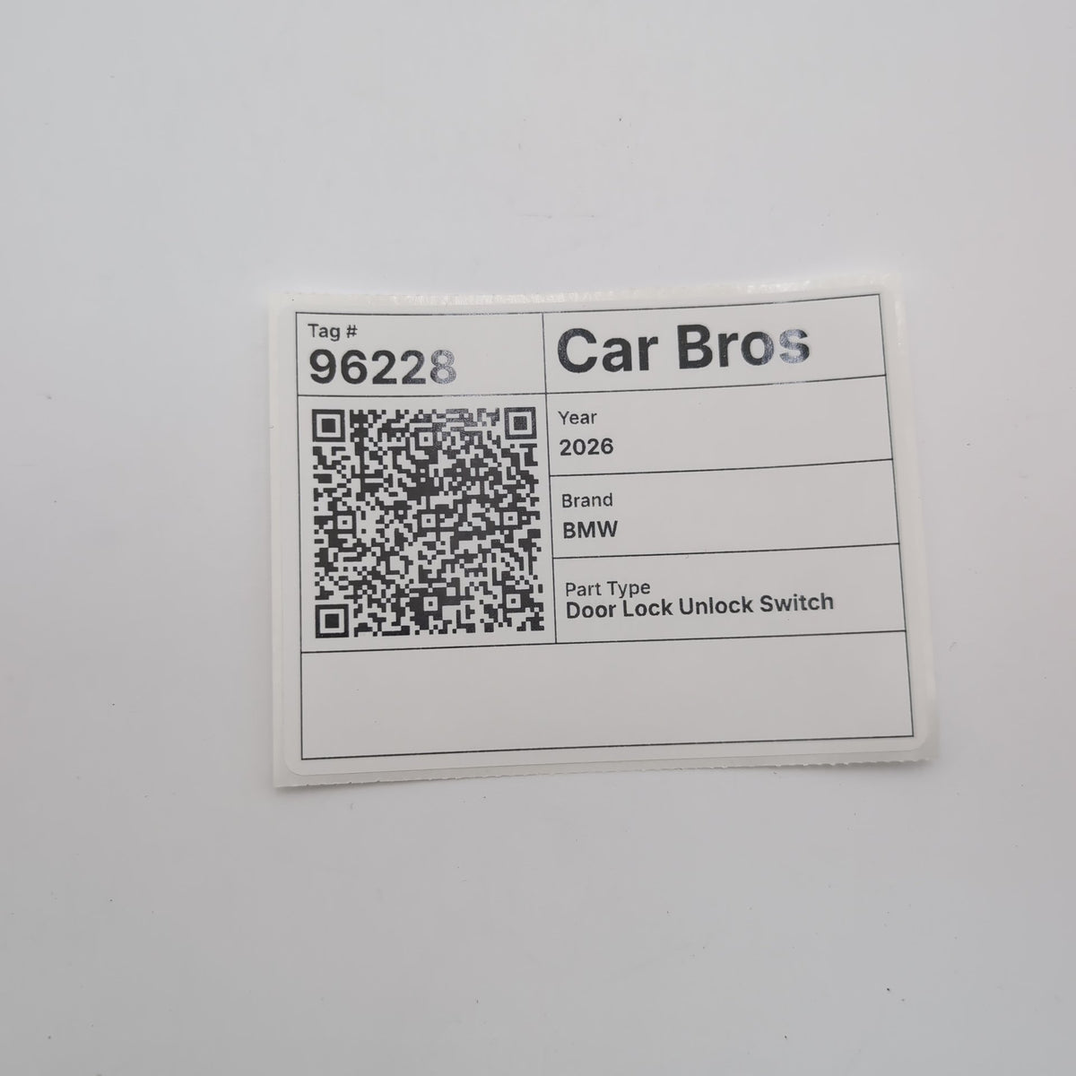 2024 - 2026 BMW i5 530i 540i 550e G60 Front Left Door Lock Unlock Touch Panel