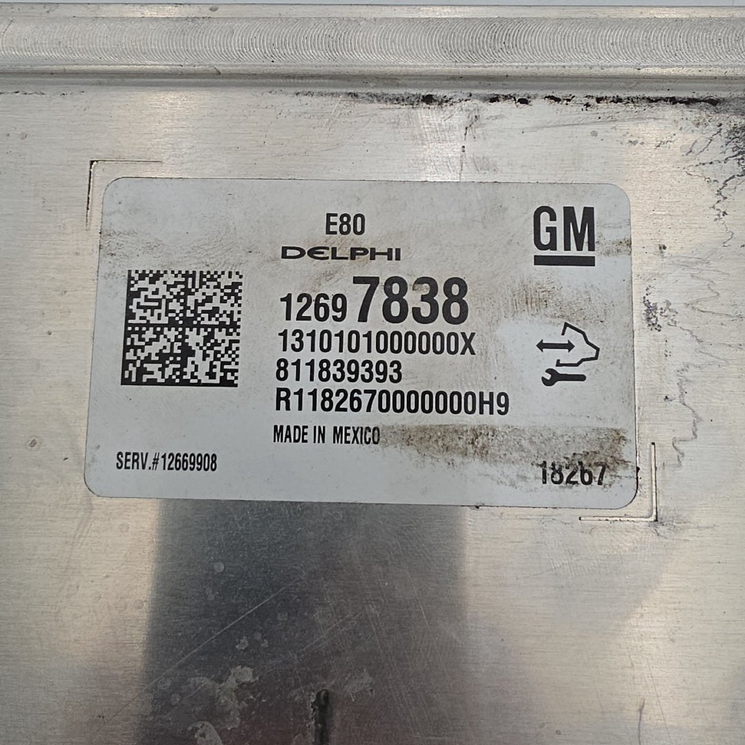 2017 - 2019 GMC Terrain 2.0L AWD Engine Computer Control Module ECU E80 12697838