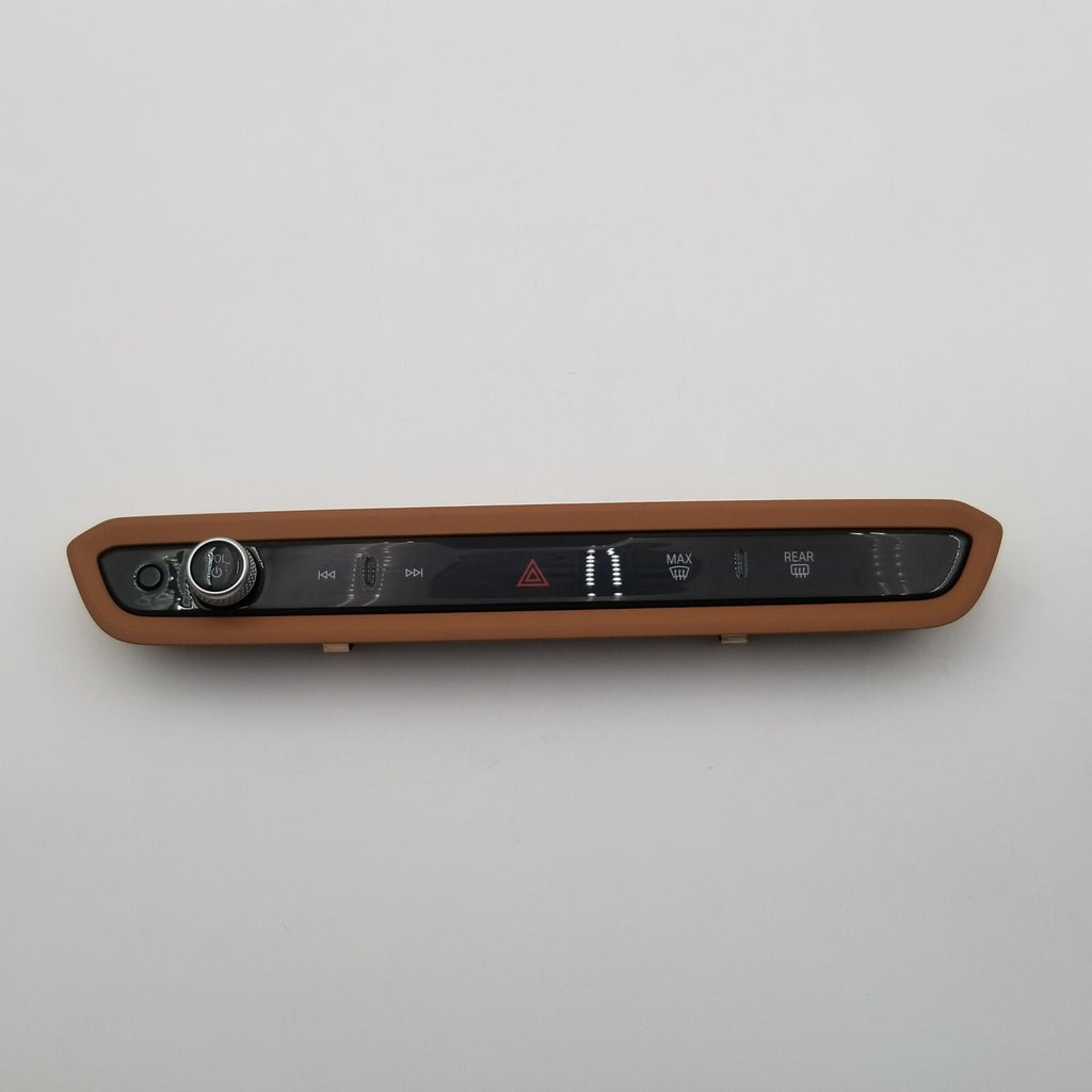 2022 - 2026 BMW M340i G20 i4 430i G26 Front Dash Radio Control Panel Cognac Trim