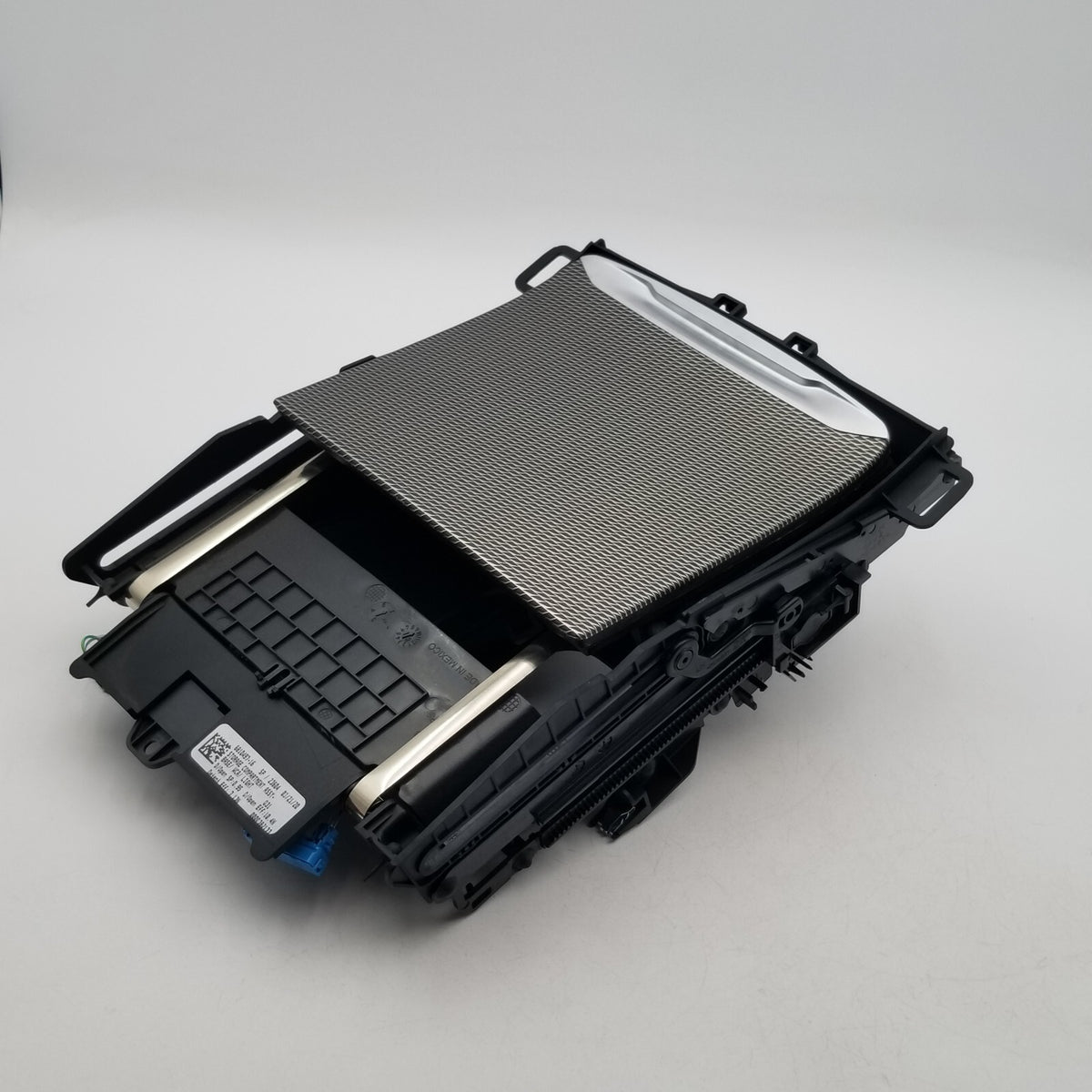 2019 - 2026 BMW X5 X6 X7 Center Console Storage Compartment Aluminum Rhombicle
