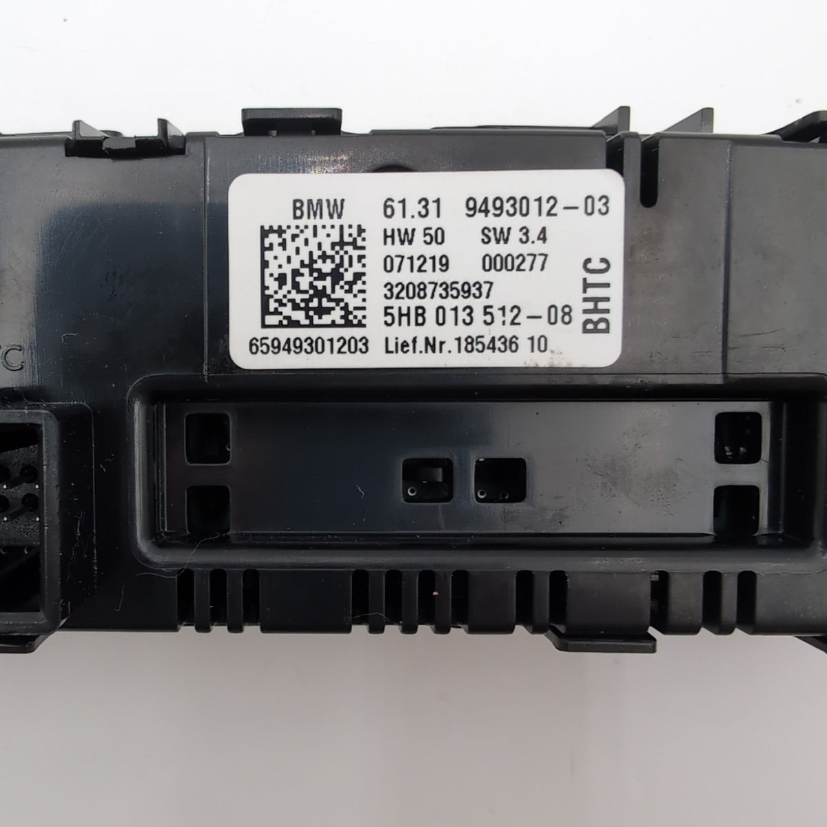 2019 - 2024 BMW M3 G80 330I G20 Rear Air Vent AC Climate Control Switch 9493012