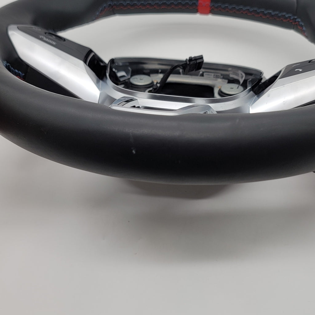 2023 2024 BMW X1 U11 M35I M-SPORT HEATED STEERING WHEEL BLACK LEATHER RED STRIP