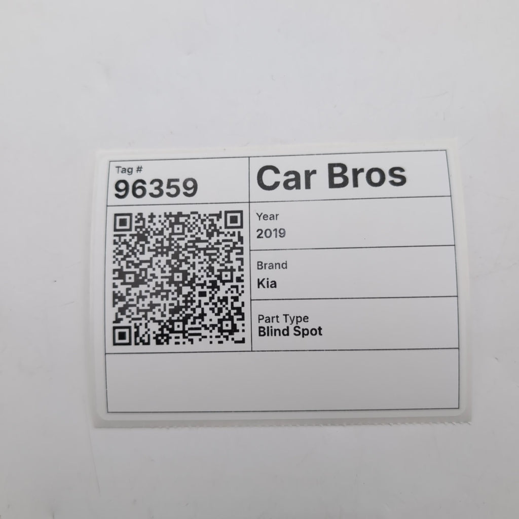 2019 2020 Kia Sorento LH Master Rear Left Blind Spot Radar Sensor 95811-C6500