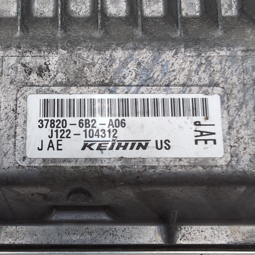 2018 2019 2020 Honda Accord Manual Engine Computer Control Module 37820-6B2-A06