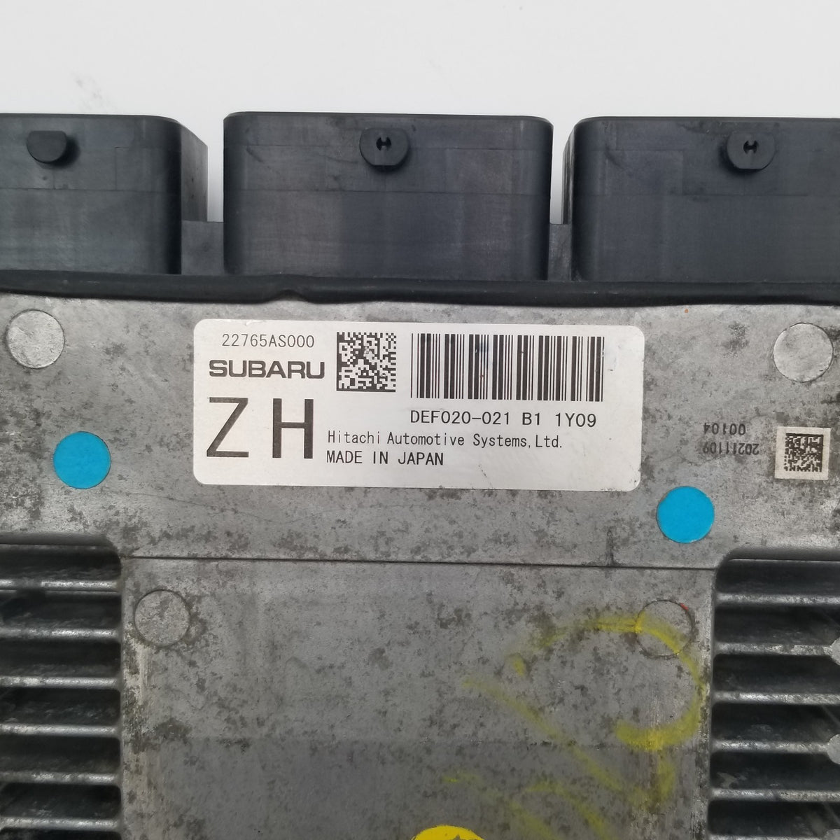 2022 Subaru Ascent 2.4L Engine Computer Control Module ECM OEM 22765AS000