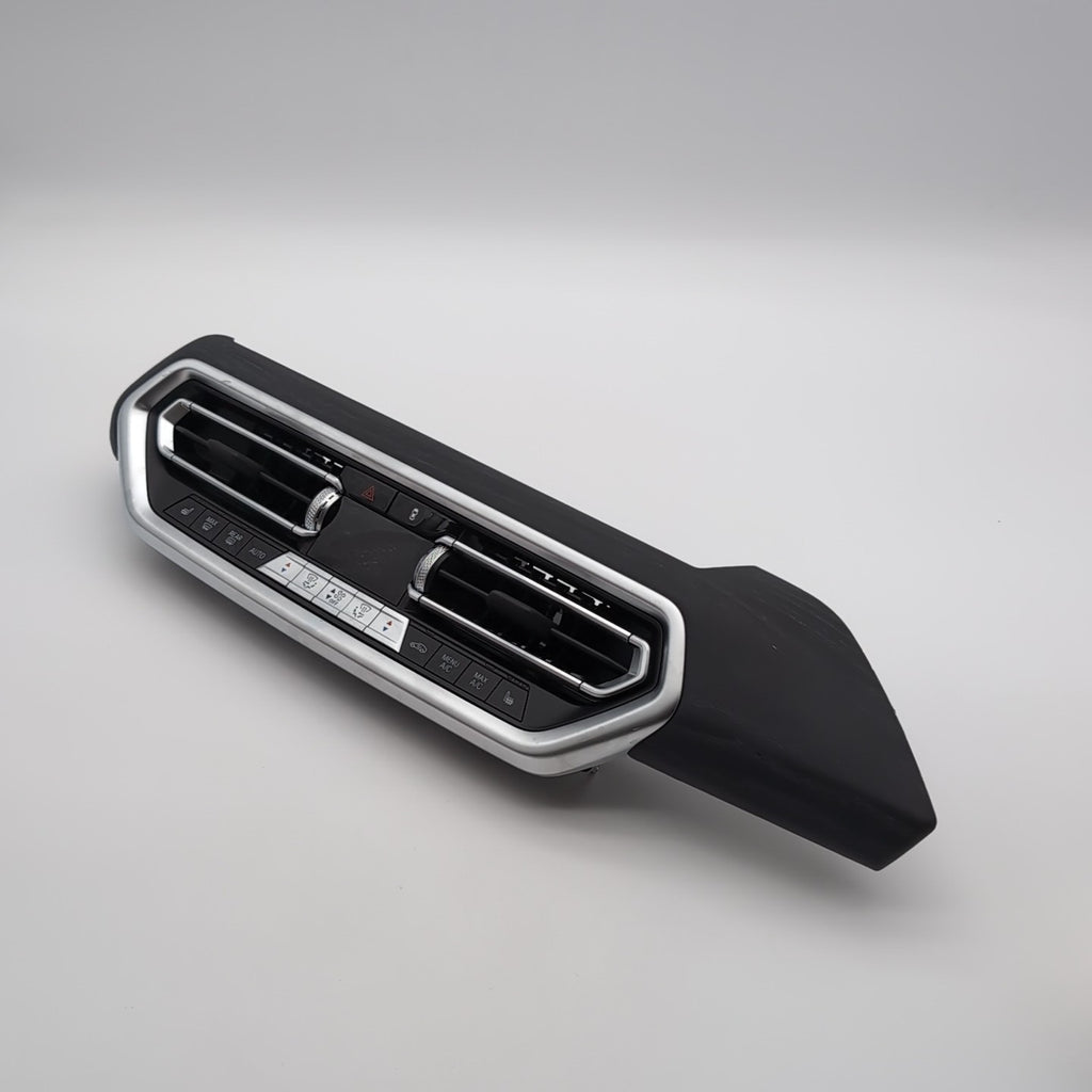 2024 BMW X3 G01 HVAC Climate Control Center Air Vent Trim Ash Grey