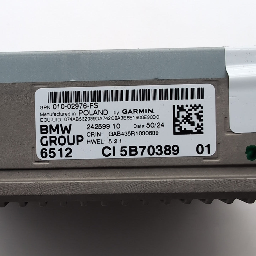 2022- 2026 BMW 430i Audio Radio Display Control Module Head Unit 5B70389