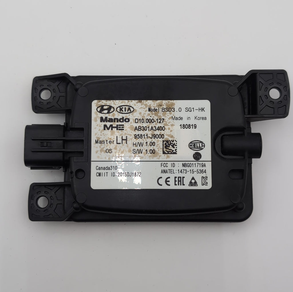 2018 2019 2020 2021 Hyundai Kona Rear Left Blind Spot Radar Sensor 95811-J9000