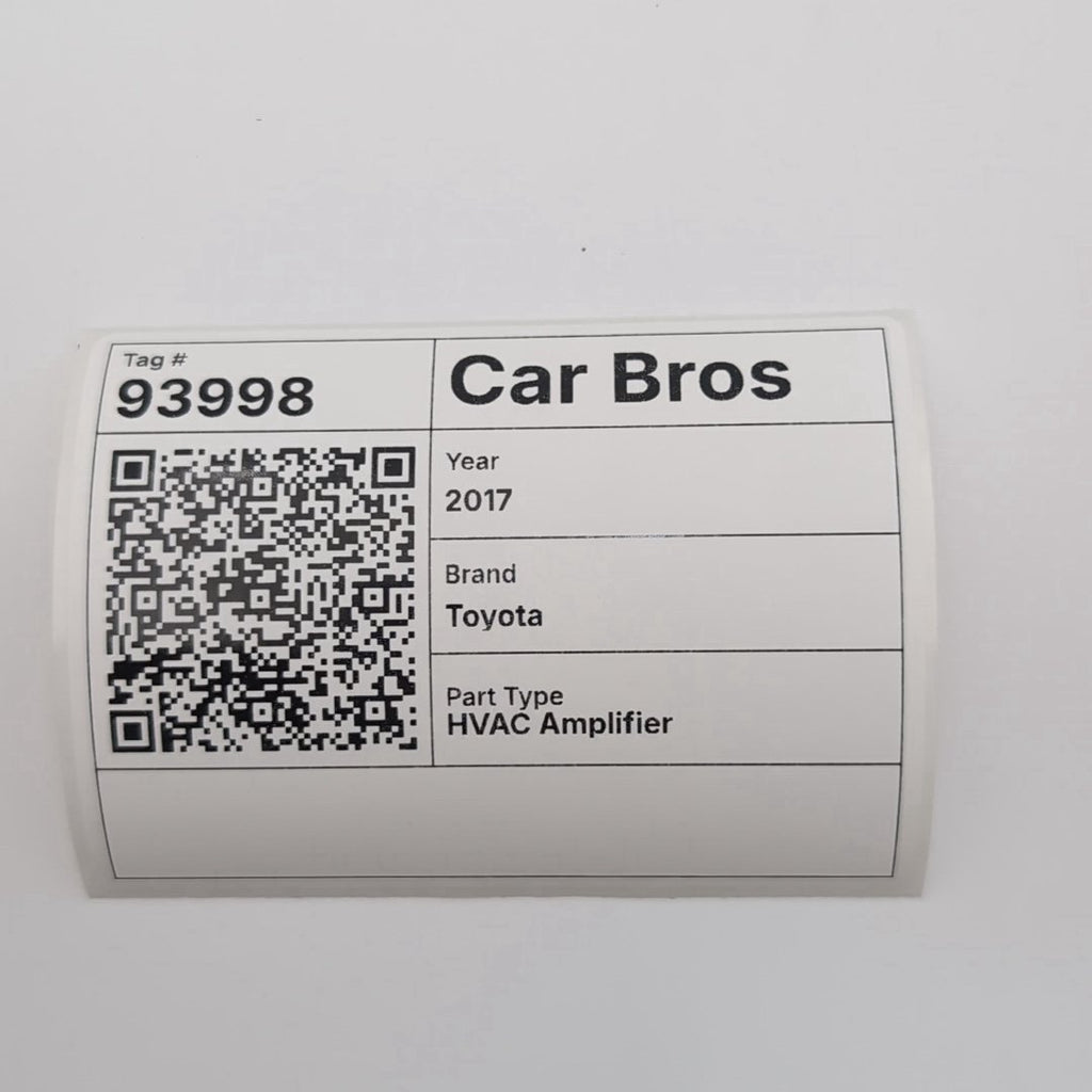 2017 2018 Toyota Prius Prime AC Air Conditioner Amplifier Module 88650-47290