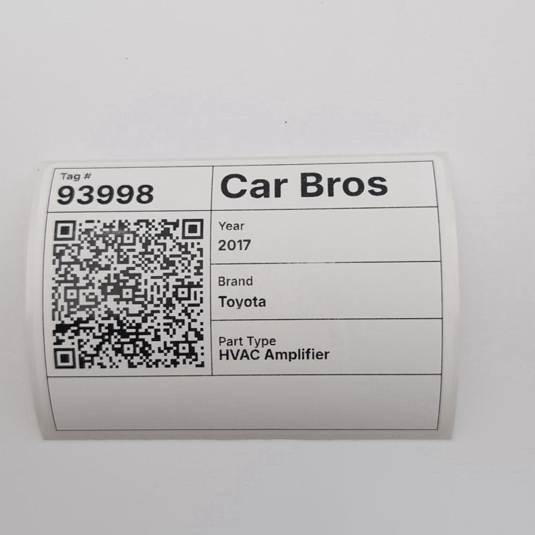 2017 2018 Toyota Prius Prime AC Air Conditioner Amplifier Module 88650-47290