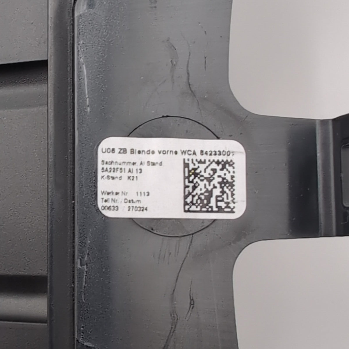 2022 2023 2024 2025 BMW X1 U11 Front Wireless Charging Pad Tray 5A623B0 5A22F51