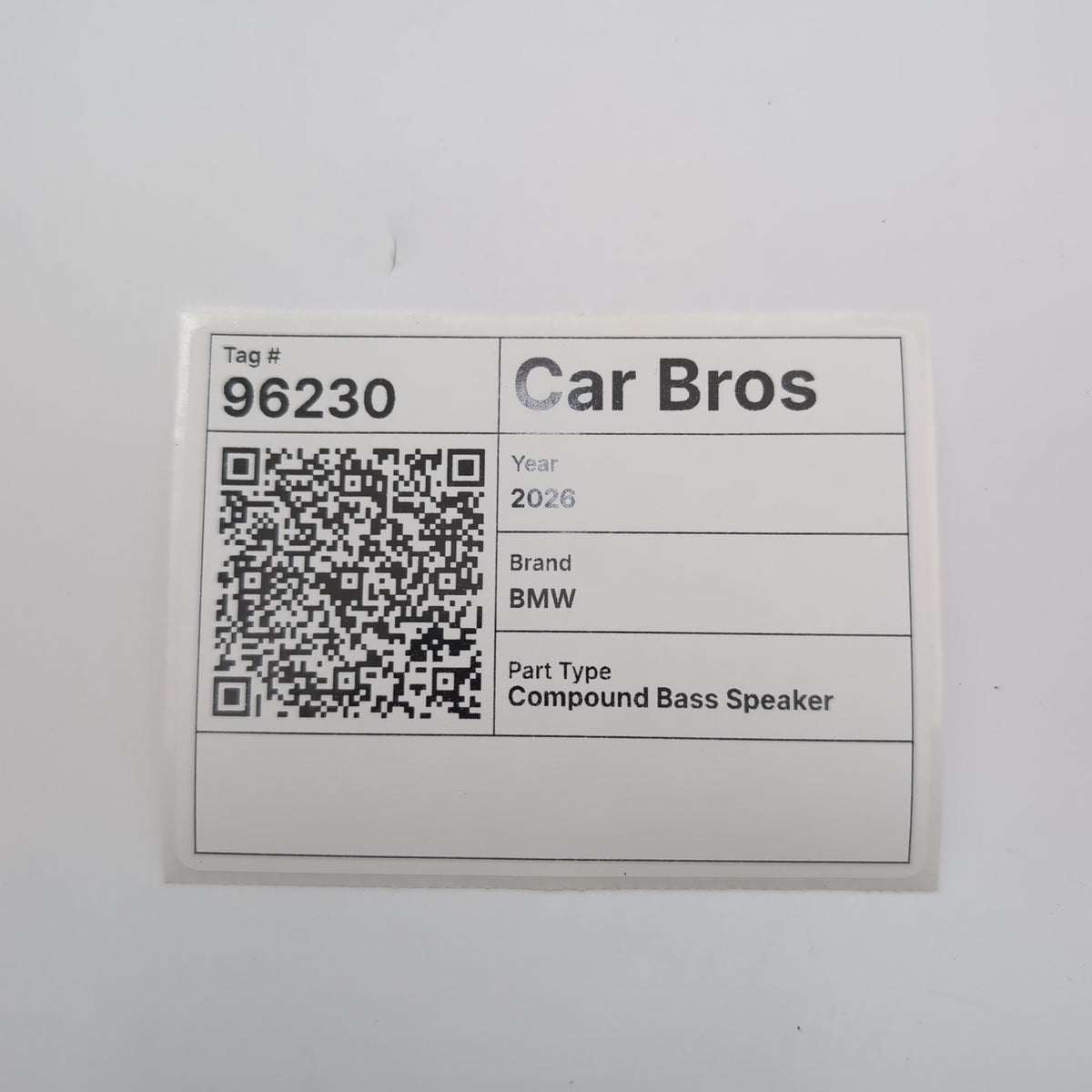 2024 2025 2026 BMW 550e i5 G60 Front Right Door Bass Compound Speaker 5A5AF86