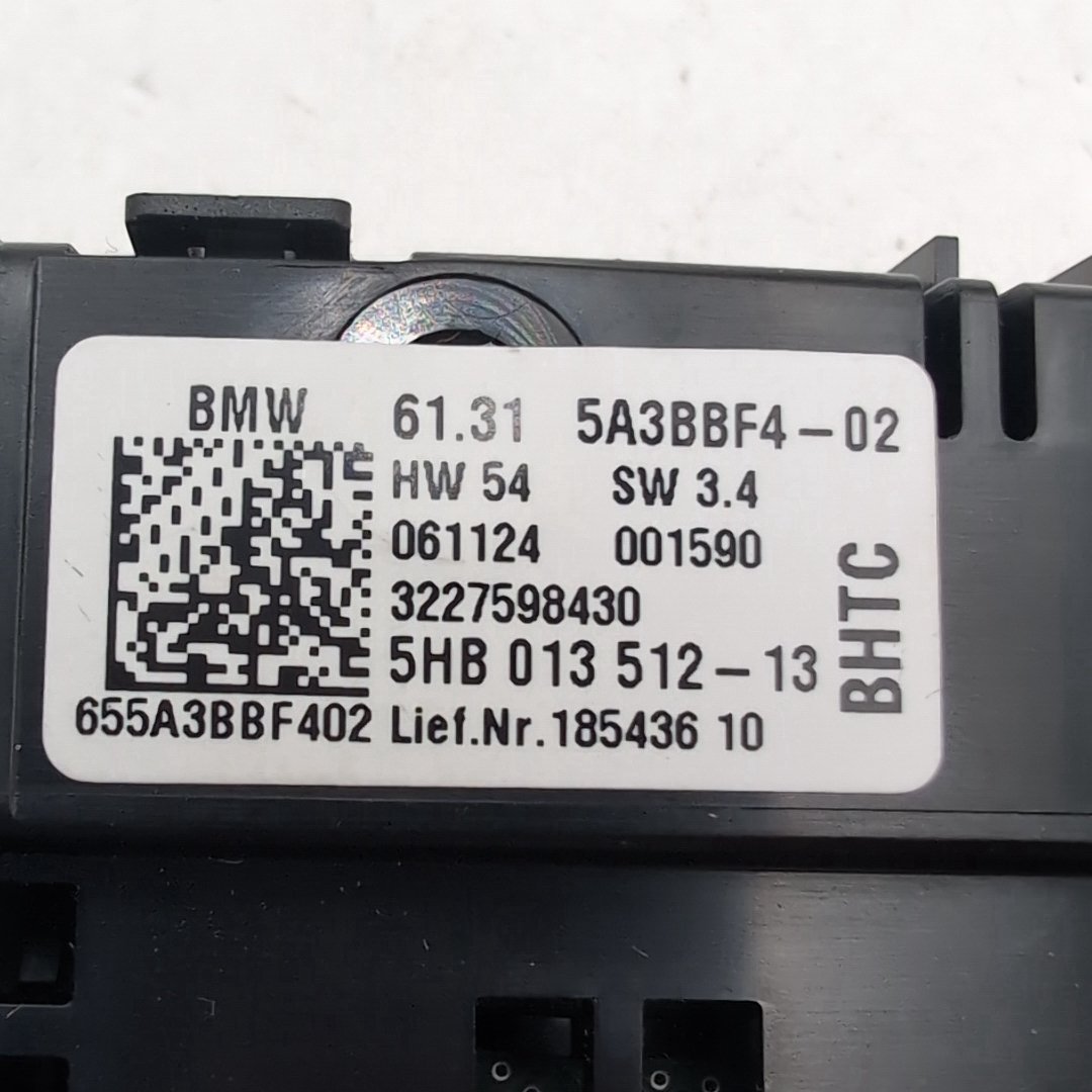2021 - 2026 BMW G42 G20 G80 G82 G26 Rear AC Heater Climate Control Unit 5A3BBF4
