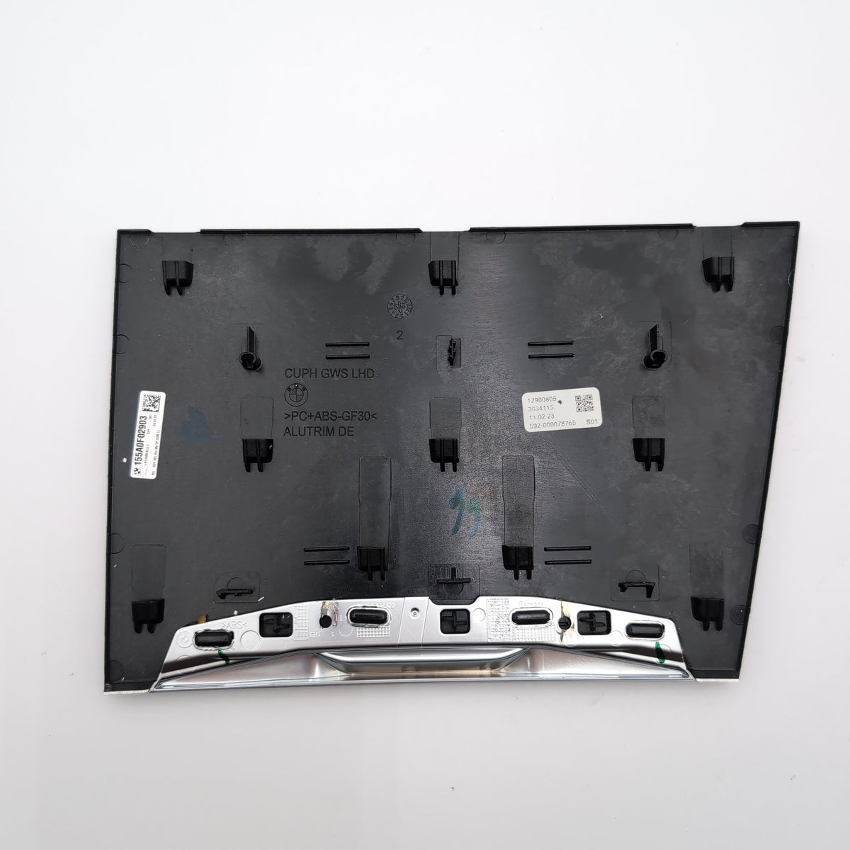 2020 - 2025 BMW G20 G22 G26 Cup Holder Storage Compartment Aluminum Mesh Trim
