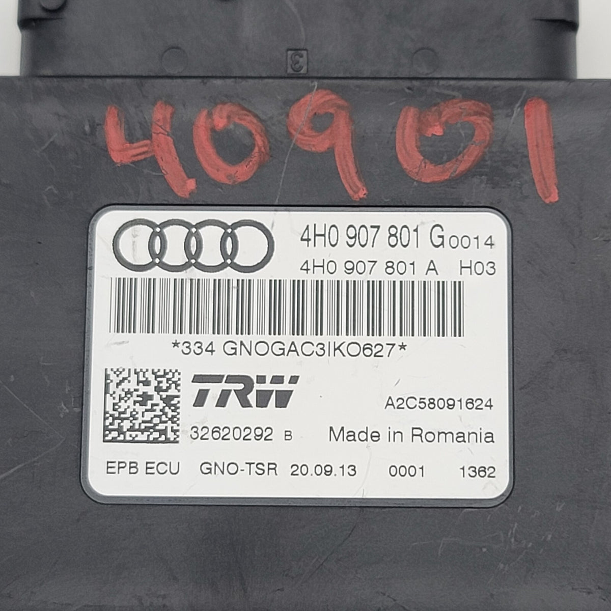 2011- 2017 Audi A8L A8 A6 A7 Electronic Parking Brake Control 4H0907801F