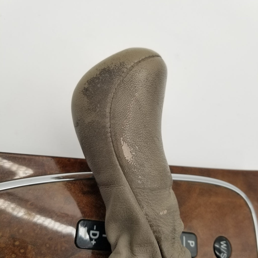 2007 2008 2009 Mercedes W211 E550 Shift Shifter Knob Boot Cover Bezel Trim OEM