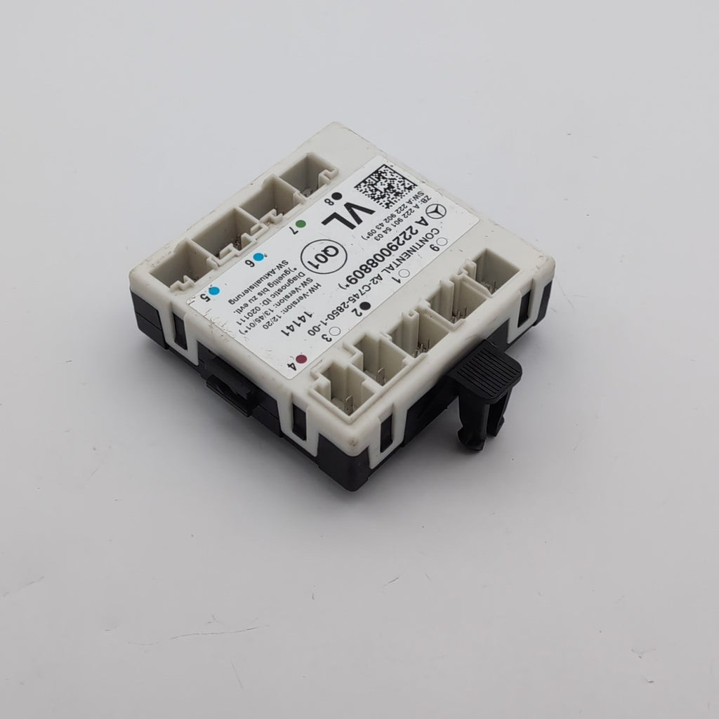 2014 2015 2016 2017 Mercedes S550 W222 Front Left Door Control Module 2229008809