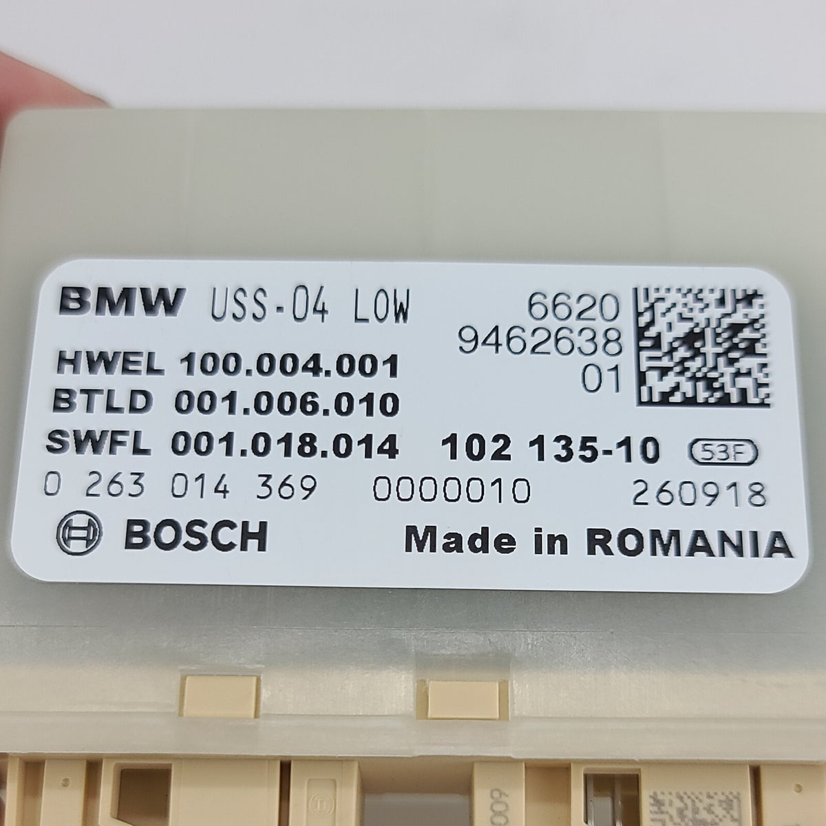 BMW 3 Series G20 G21 X5 X6 X7 USS-04 Low Ultrasonic Parking Sensor Module