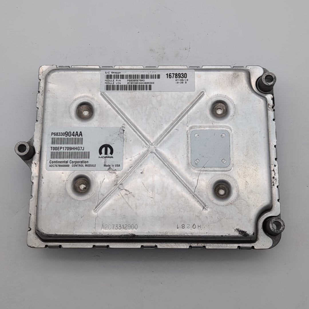 2018 2019 Chrysler 300 3.6L Engine Computer Control Module ECU 68330904AA