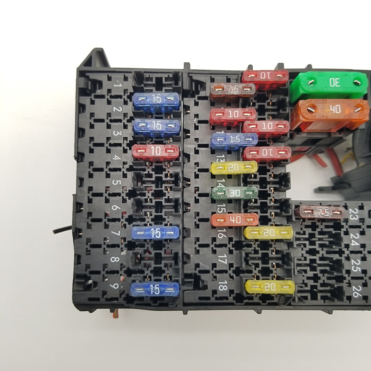 1998 1999 2000 2001 2002 Mercedes E55 AMG Front Left Relay Junction Fuse Box