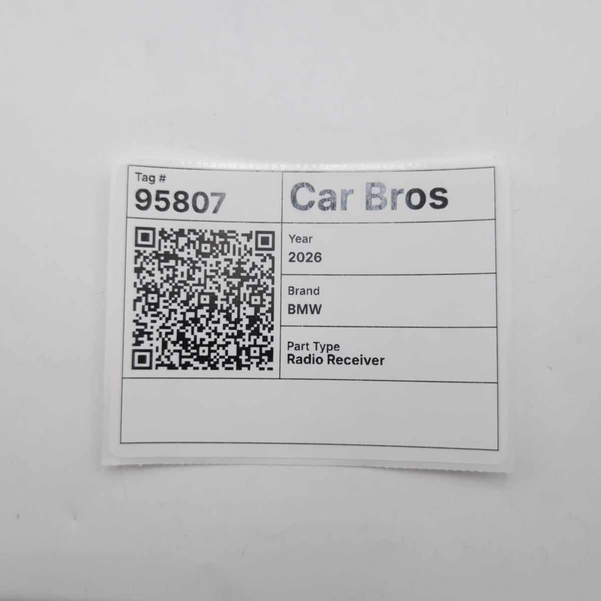 2024 - 2026 BMW G20 G60 G42 F74 X1 X2 Radio Receiver Control Module 5B44D53