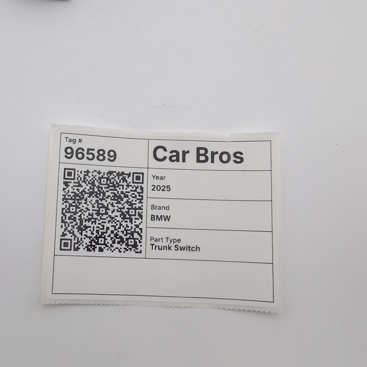 2023 - 2026 BMW G20 G26 XM X3 X5 X6 X7 Rear Trunk Open Close Switch 5A64C25