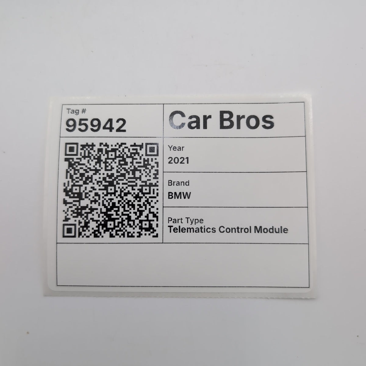 2019 - 2022 BMW i3 i3s I01 Telematics Communication Box 2 Module 5A04A02