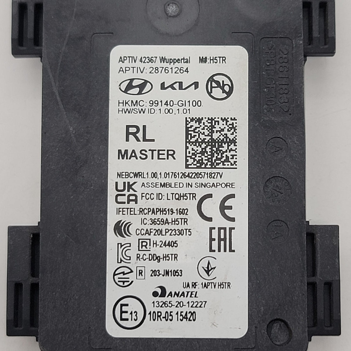 2019 2020 2021 2022 HYUNDIA IONIQ 5 RIGHT REAR CORNER RADAR 99140-Gl100 RR OEM