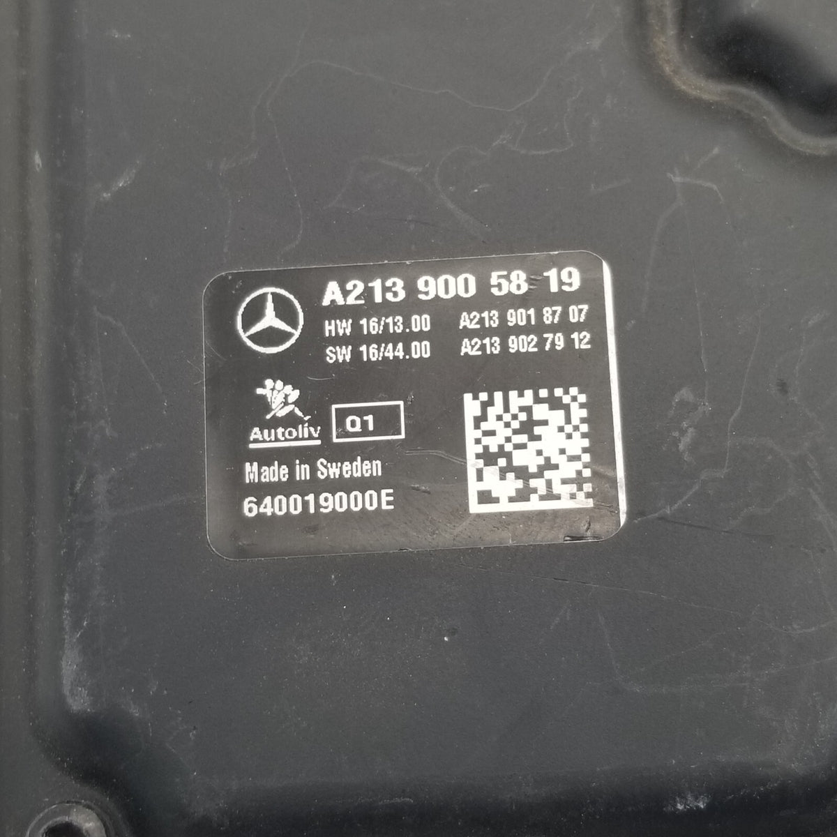 2017 2018 MERCEDES-BENZ E-CLASS W213 WINDSHIELD LANE ASSSIT CAMERA A2139005819