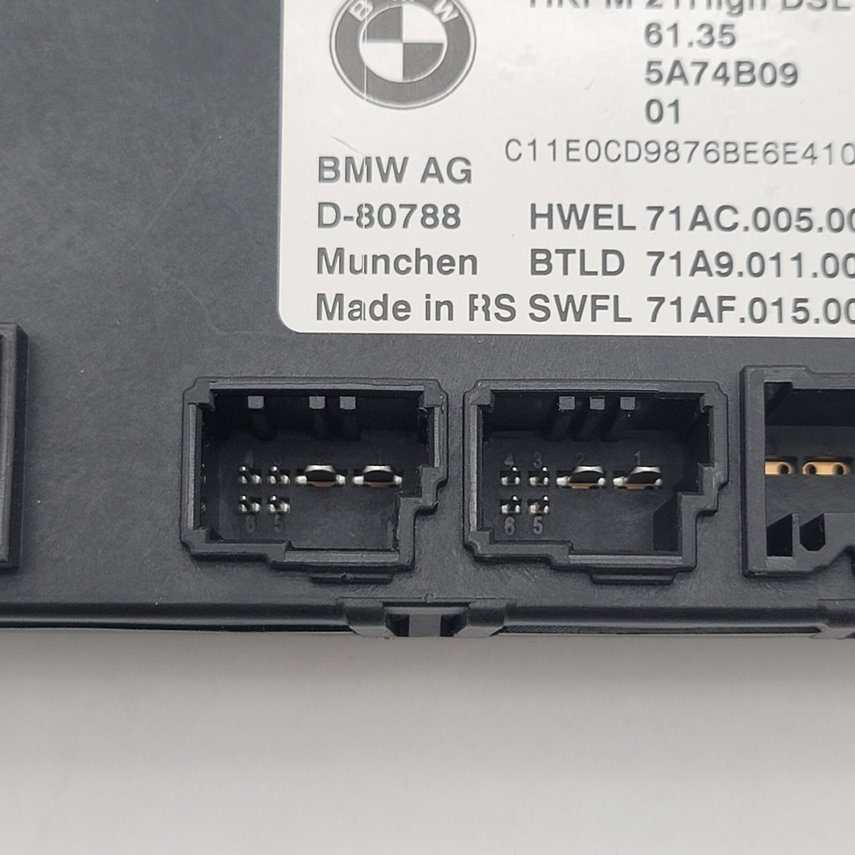 2022 - 2025 BMW iX M5 G61 G99 I20 Tailgate Trunk Lid Decklid Control Module