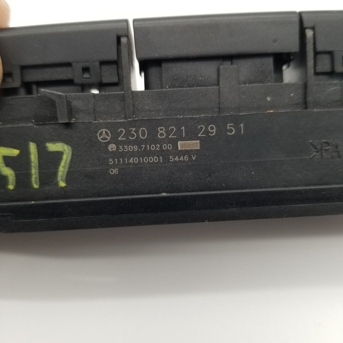 03-12 Mercedes R230 SL500 SL550 SL55 AMG Dash Console Park Assist Switch OEM