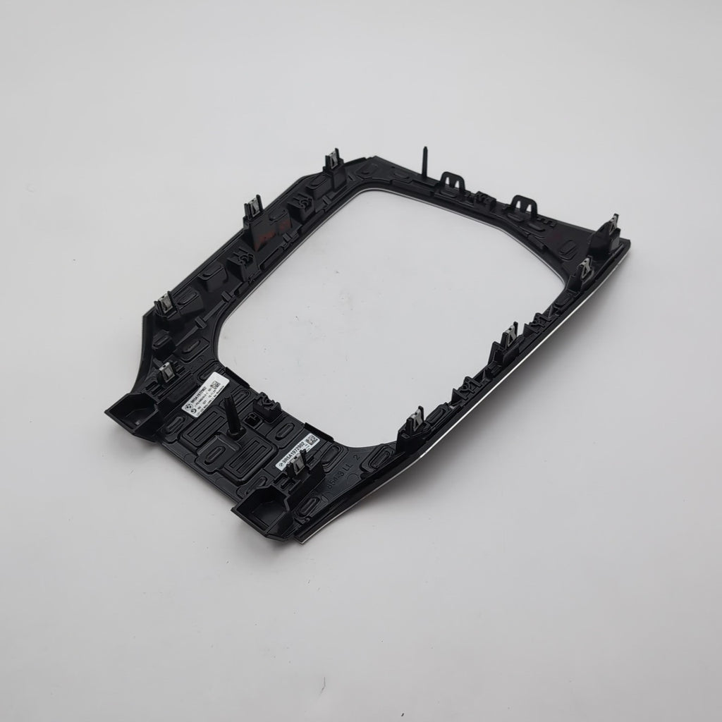 2021 - 2026 BMW G20 G22 G82 Center Console Shifter Trim Aluminum Rhombicle